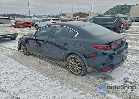 2021 Mazda 3 из США, поврежденный, VIN JM1BPAAL5M1340134